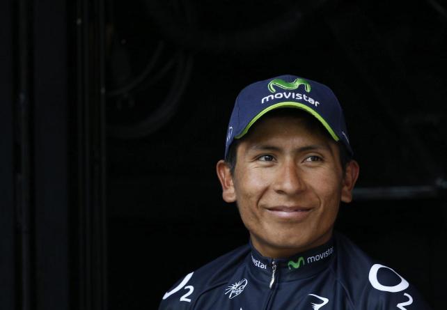 Ciclista colombiano Nairo Quintana