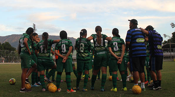 Antioquia Infantil Femenina goleó en la primera fecha de la Fase Final