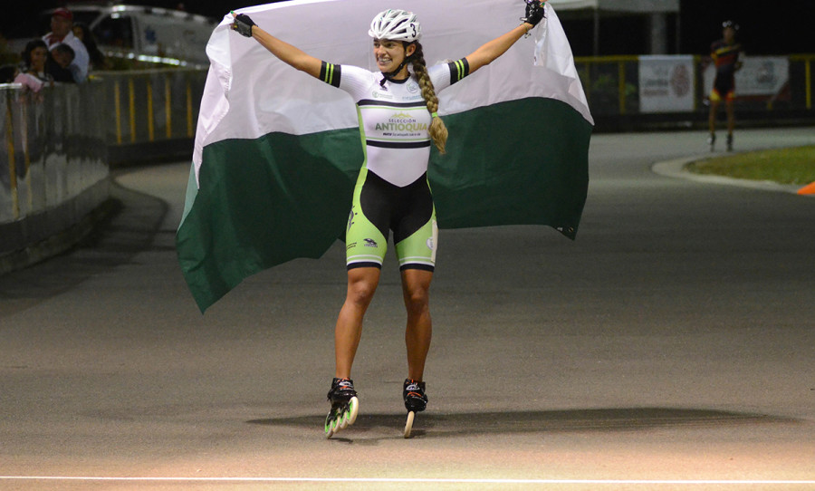 Antioquia Campeón, Fabriana Arias Patinaje