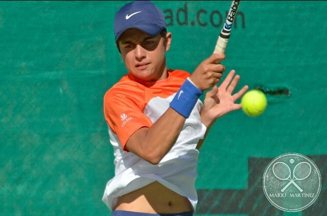 Sergio Hernández se clasificó a la segunda ronda del Torneo de Dobles del ITF Júnior