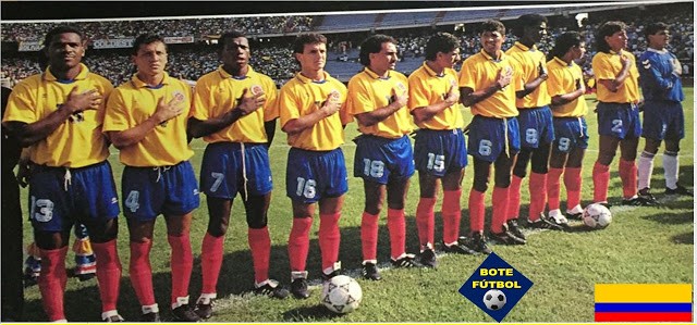 Selección Colombia olimpica en Barcelona