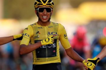 Egan Bernal encabeza el listado de los deportistas viajeros