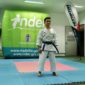 Cortesía Inder. Maick Duque campeón mundial de karate virtual