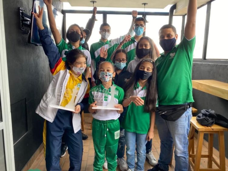 Cortesía. Estos son los campeones antioqueños en la Final Nacional Sub 10-16 realizada en Bogotá.