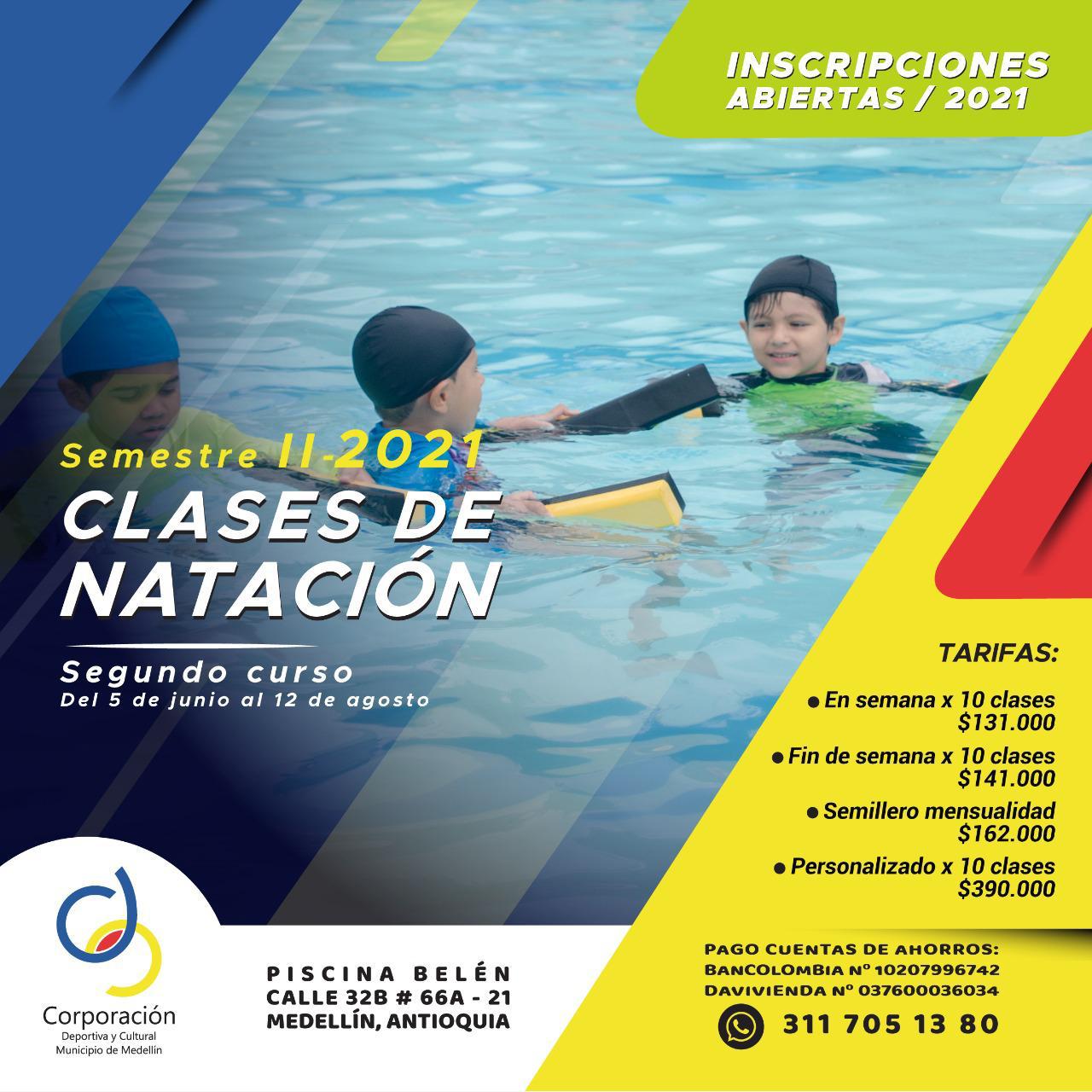 Cursos de natación