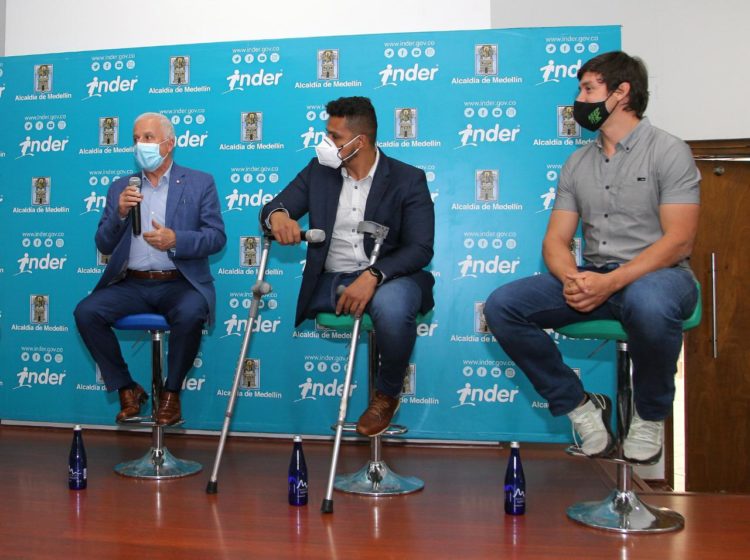 Cortesía. El evento fue acompañado por el medallista olímpico Carlos Mario Oquendo.