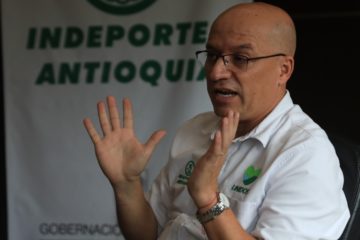 Cortesía Indeportes Antioquia. Héctor Fabián Betancur está al frente de la entidad desde febrero de 2021.