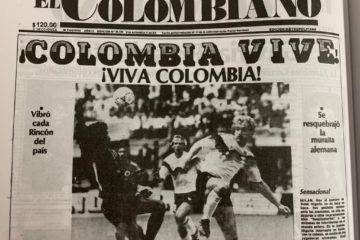 1990 - “¡Colombia vive!, ¡Viva Colombia!”