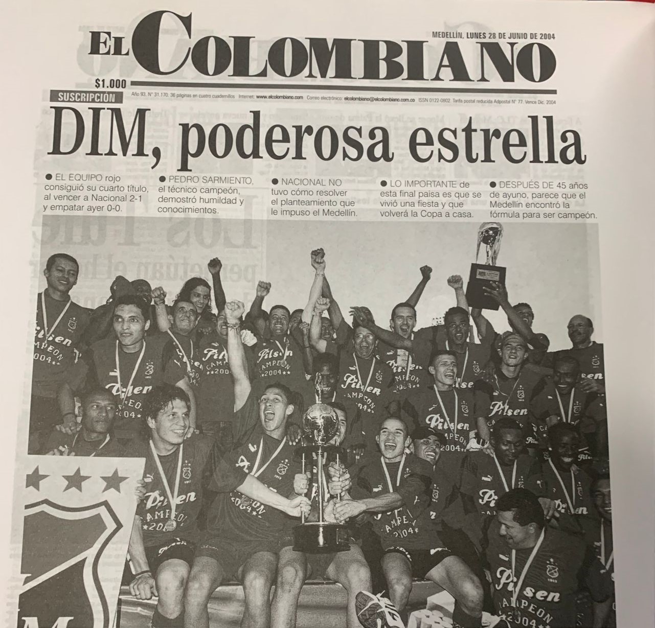 2004 – «DIM, poderosa estrella»