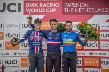 Carlos Ramírez se colgó la medalla de bronce en el Mundial de BMX