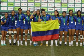 Tucanes de plata: segundo lugar para Colombia en suramericano de sevens