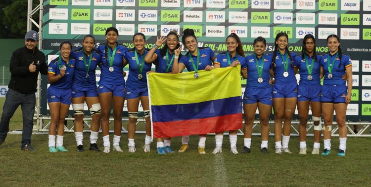 Tucanes de plata: segundo lugar para Colombia en suramericano de sevens