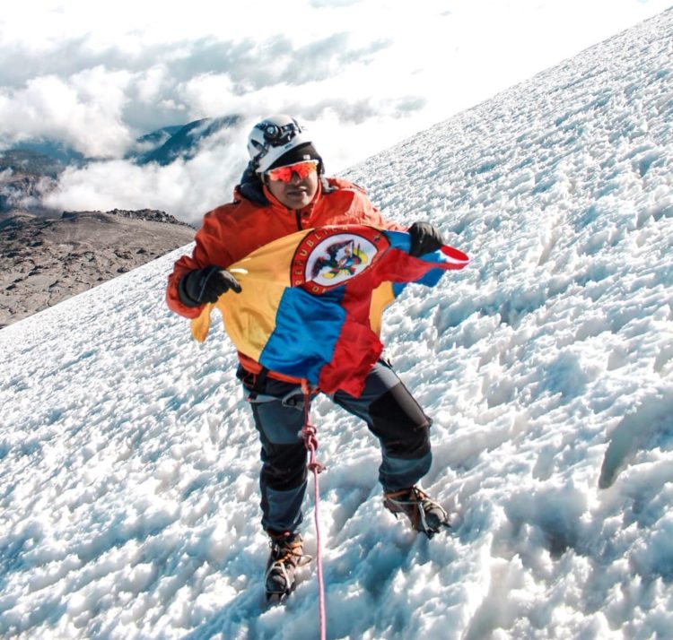 Eduardo Mongua y una sola meta, potencializar el alpinismo colombiano