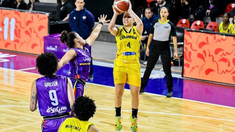 El baloncesto femenino colombiano buscará clasificar a París 2024