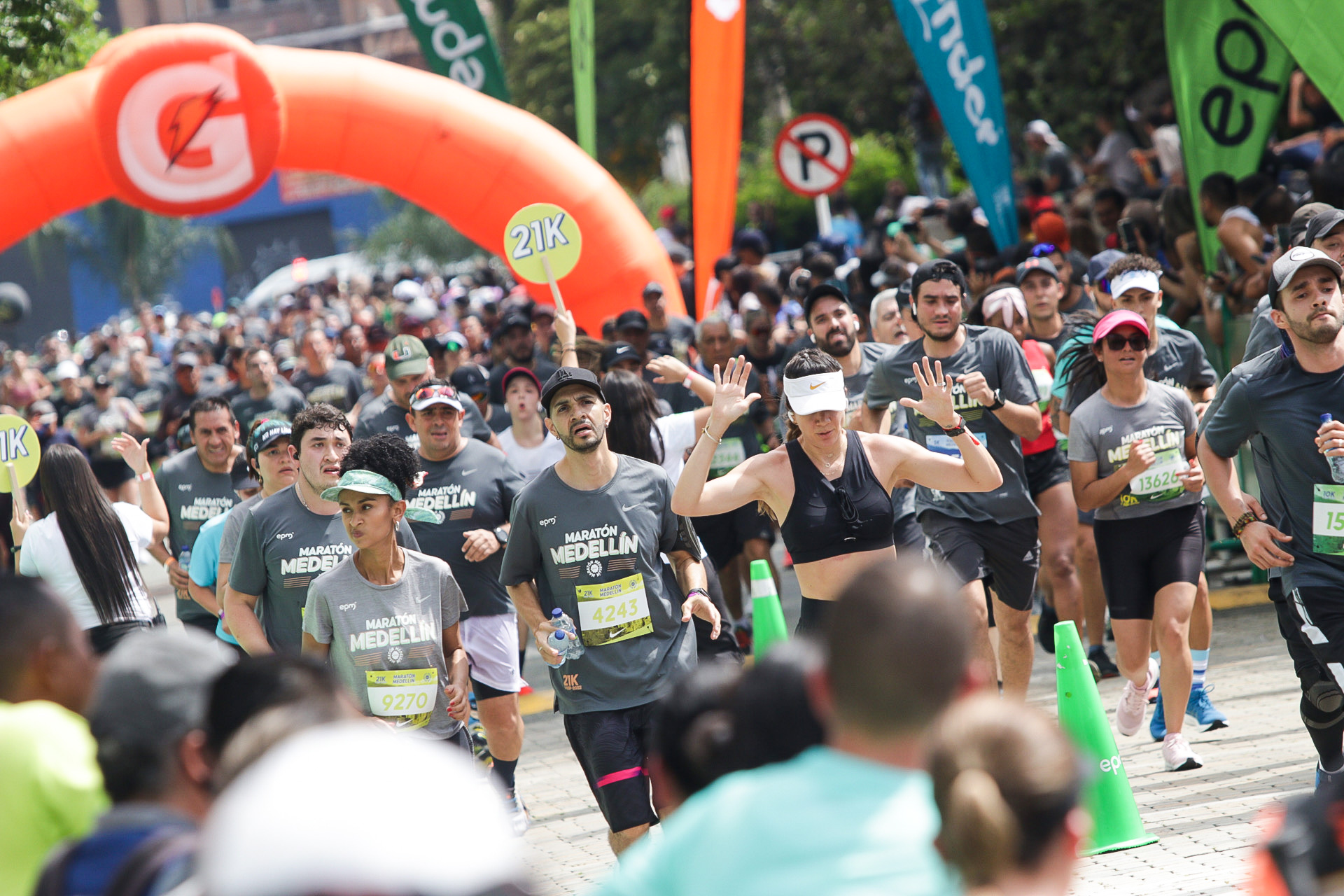 Se impuso una nueva marca en la Maratón Medellín