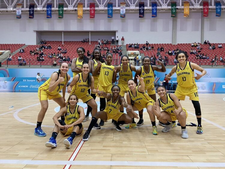 Colombia sigue por la senda de la victoria en el baloncesto femenino 5x5