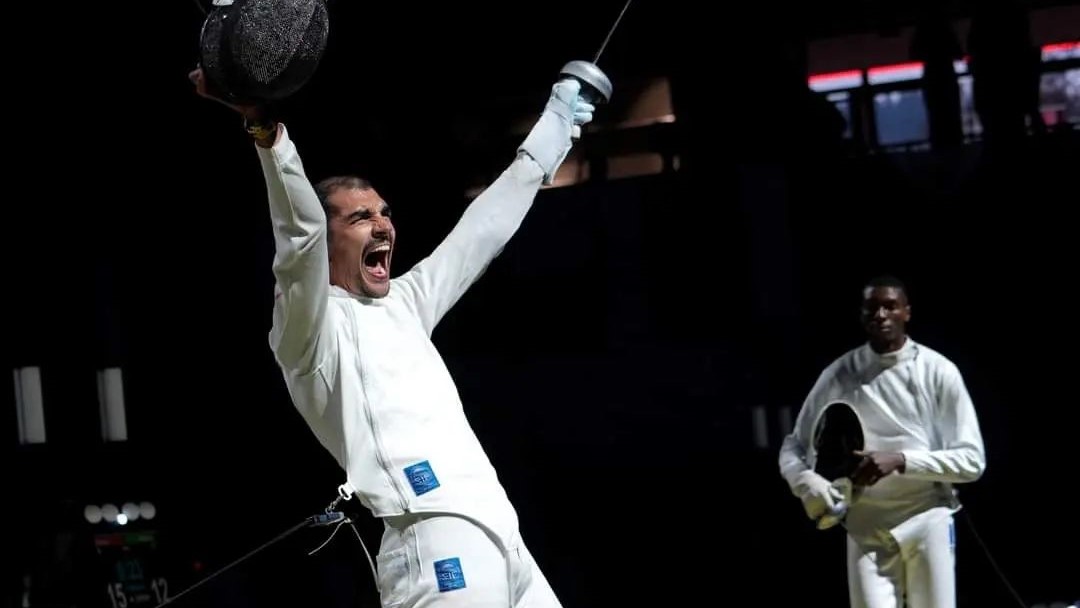 Jhon Rodríguez, subcampeón en la Copa Mundo de Espada