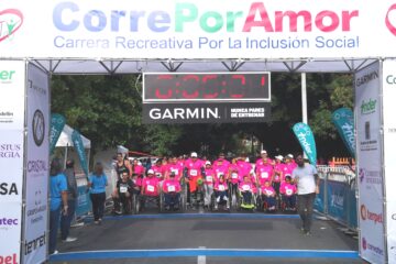 Cerca de tres mil personas hicieron parte de Corre Por Amor