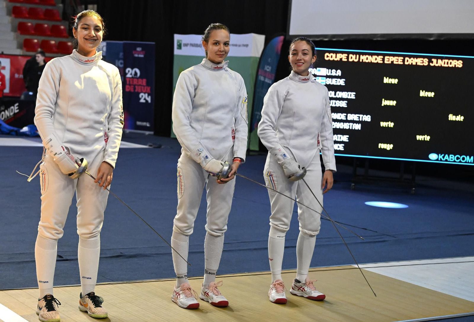 Bronce "Tricolor" en el Panamericano de Esgrima