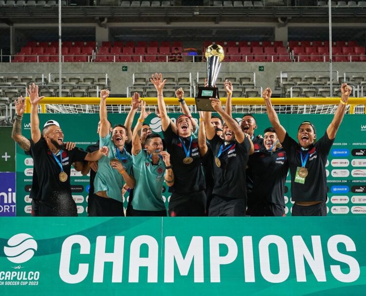 Colombia de Fútbol Playa campeón en Acapulco