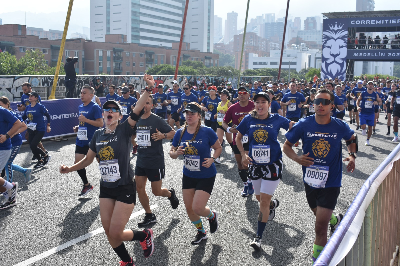 Con un sinfín de emociones, terminó Corre Mi Tierra en Medellín