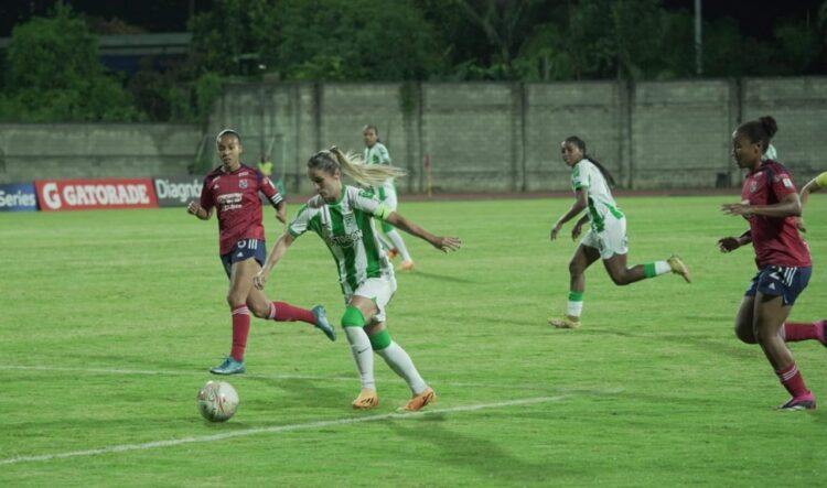 El Clásico Paisa femenino terminó en tablas y se definirá en el Atanasio