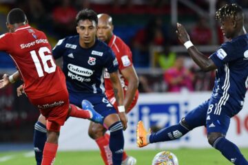 Con uno menos, Medellín perdió ante América en el Pascual