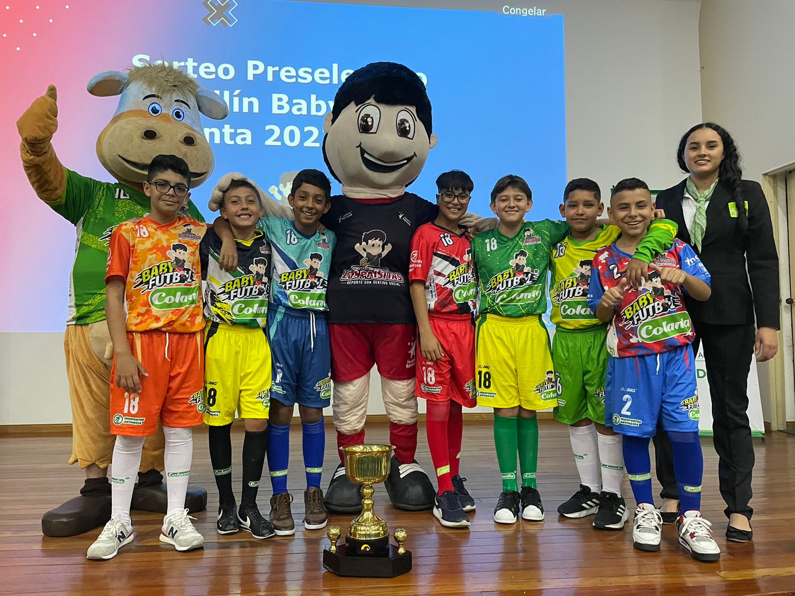 Listos los grupos del Preselectivo Medellín del Babyfútbol Colanta
