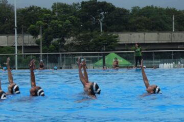 Medellín recibe lo mejor de la Natación artística del país