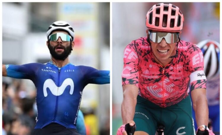 Urán y Gaviria se apuntaron en el Giro de Italia