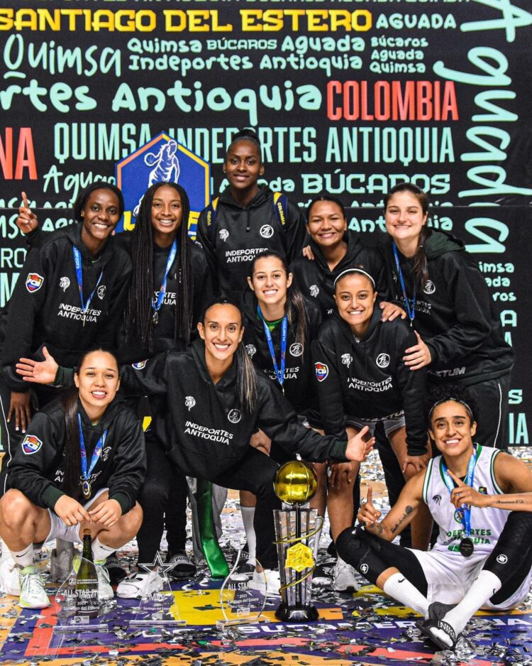Indeportes Antioquia, protagonista de la Liga Sudamericana de Baloncesto