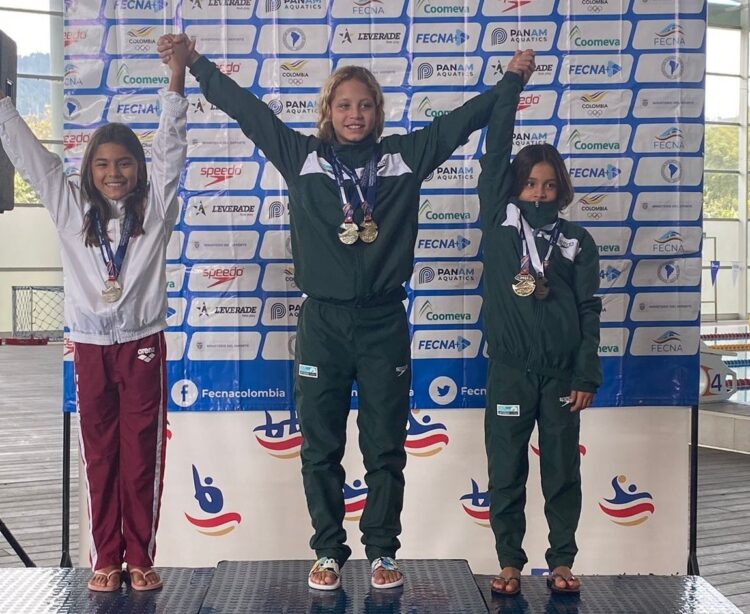 Cinco medallas para Antioquia en inicio del Nacional Interligas Infantil