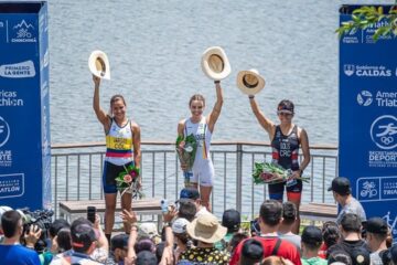 Carolina Velásquez y su rol protagónico en la Copa Continental de Triatlón