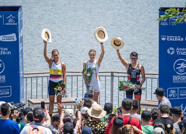 Carolina Velásquez y su rol protagónico en la Copa Continental de Triatlón