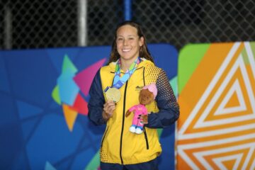 Nadadores antioqueños ganan primeras medallas en Centroamericanos