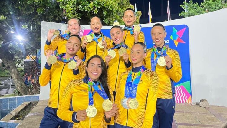 Nueve medallas para la Natación artística en Juegos Centroamericanos