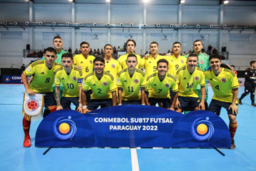 Colombia, a semifinales del Suramericano sub 17 de futsal