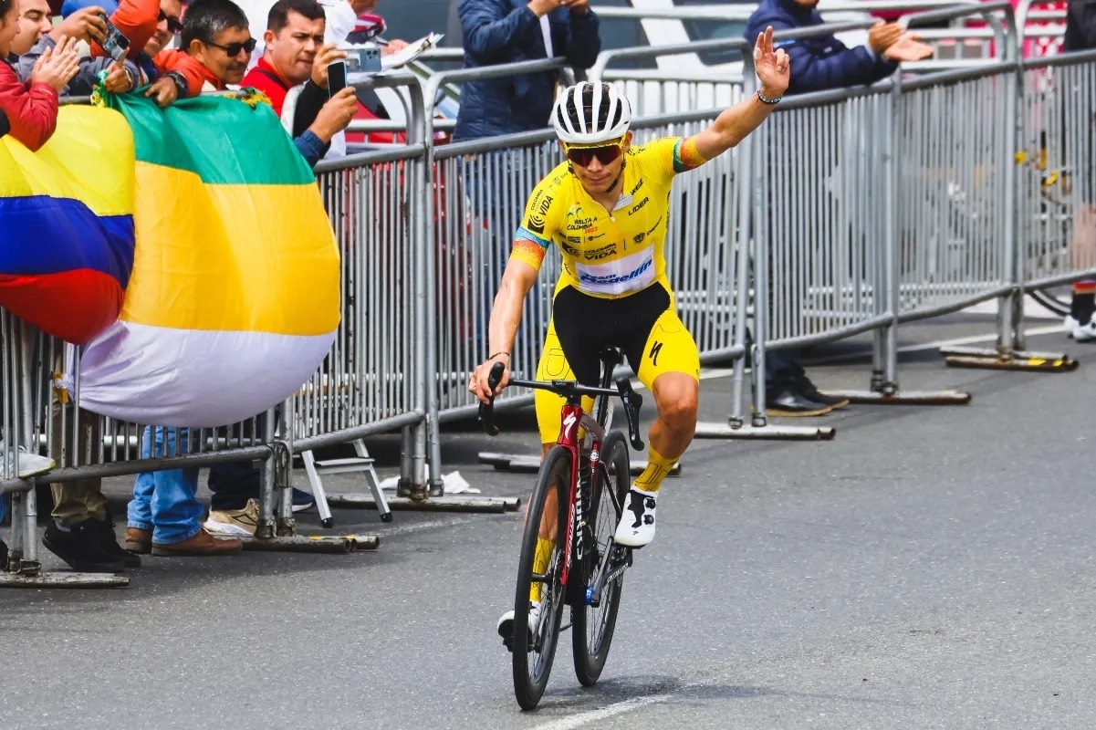 'Supermán' López, figura en la etapa reina de la Vuelta a Colombia