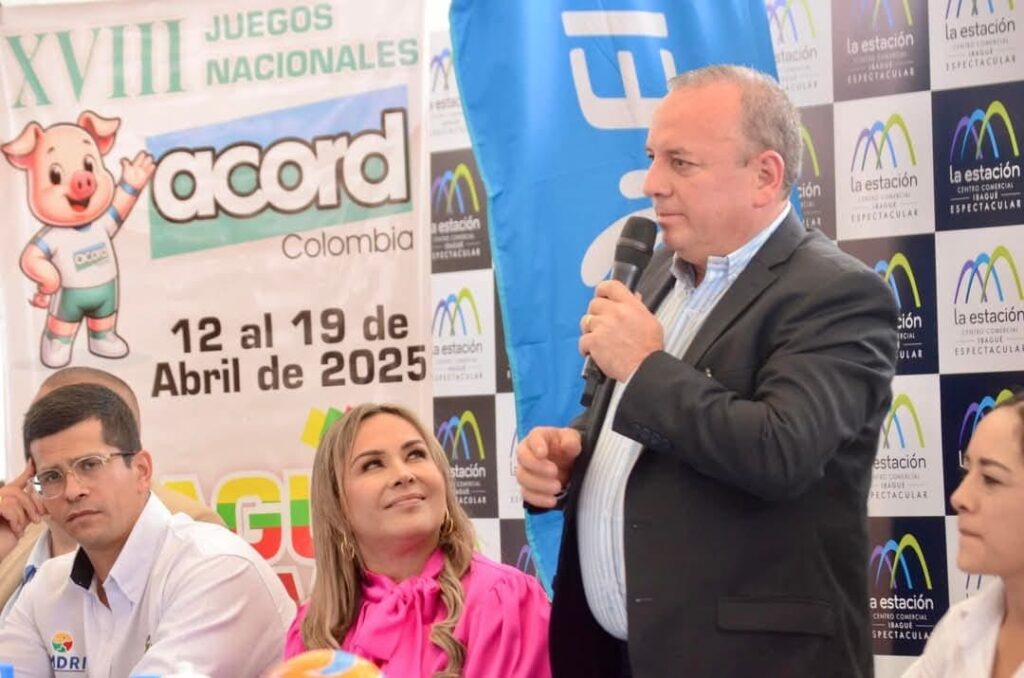 Se realizó el lanzamiento oficial de los Juegos Acord Ibagué 2025