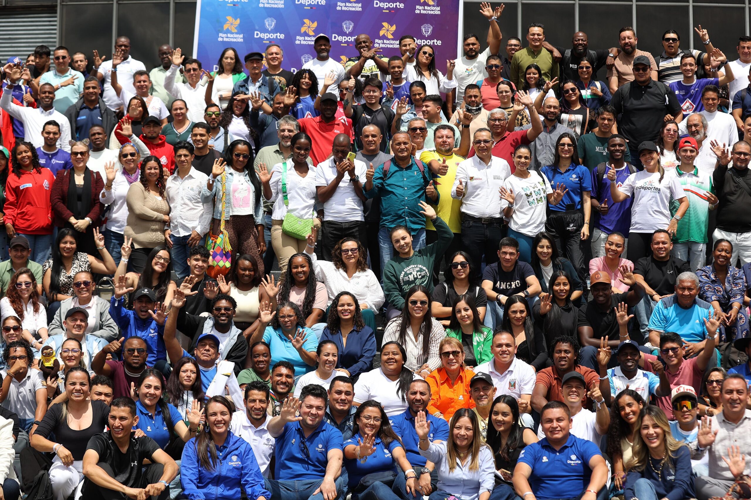Cortesía. La ministra de Deporte, Patricia Duque, clausuró el XVII Congreso Nacional de Recreación.