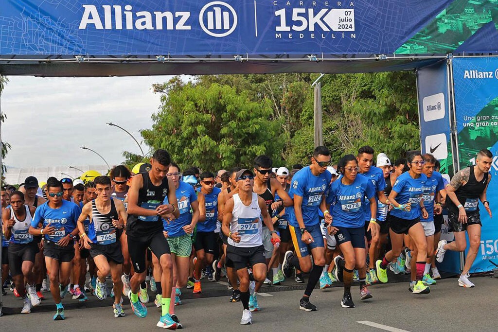 Regresa la Carrera Allianz 15K Medellín