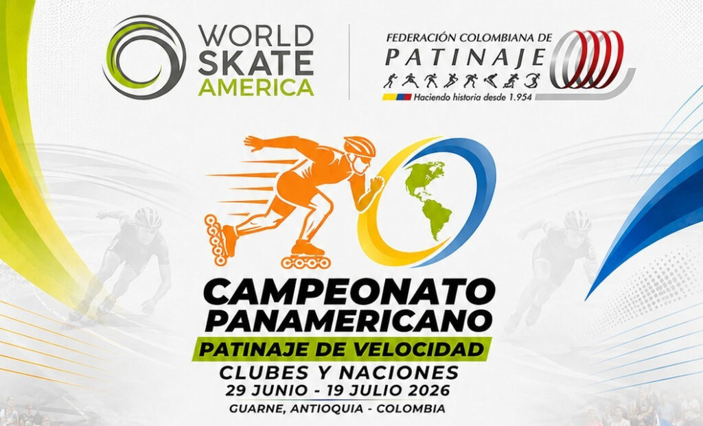 Guarne, la casa del Campeonato Panamericano de Clubes y los Naciones de Patinaje de Velocidad