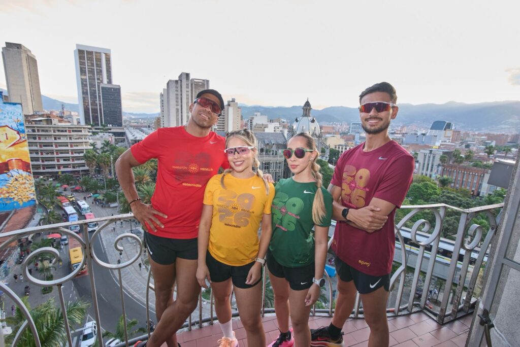 Más de 30 mil corredores de 51 países correrán la Maratón Medellín 2026